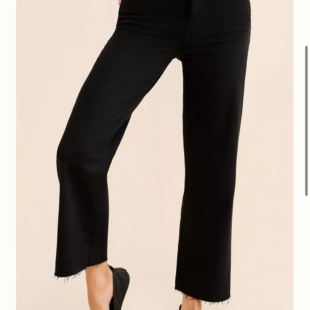 7 For All Mankind Black Ankle Jeans